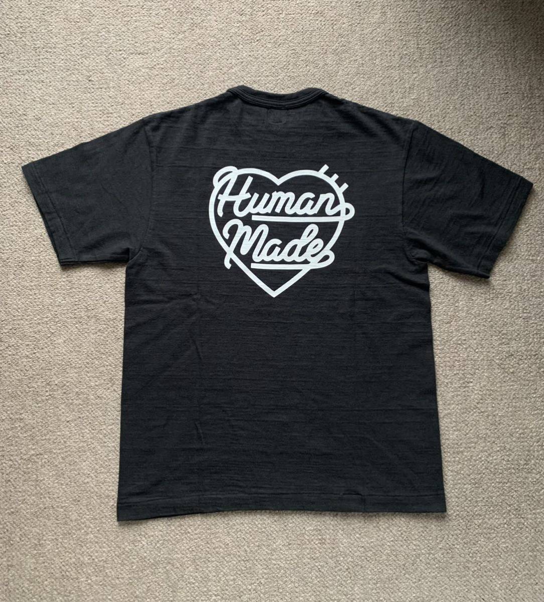 最終価格 公式オンライン購入品 HUMAN MADE HEART BADGE Tシャツ 黒 Mサイズ HUMANMADE ヒューマンメイド_画像4