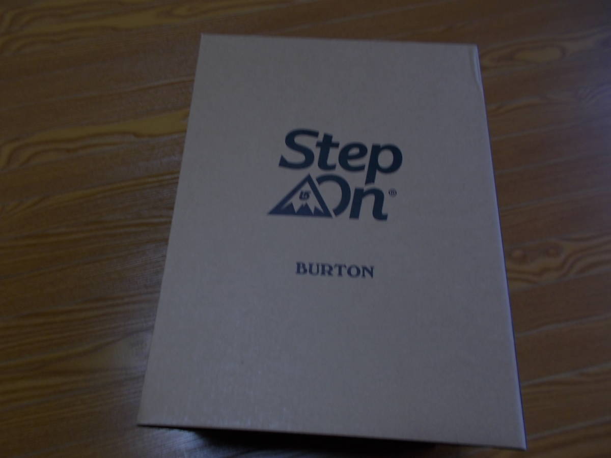 ☆BURTON STEP-ON-MENS GRAY Lバインディング新品です☆_画像2