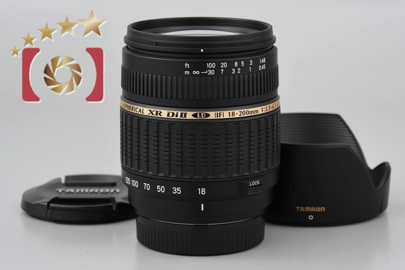 最新作の LD II Di XR f/3.5-6.3 18-200mm AF A14 タムロン 【中古