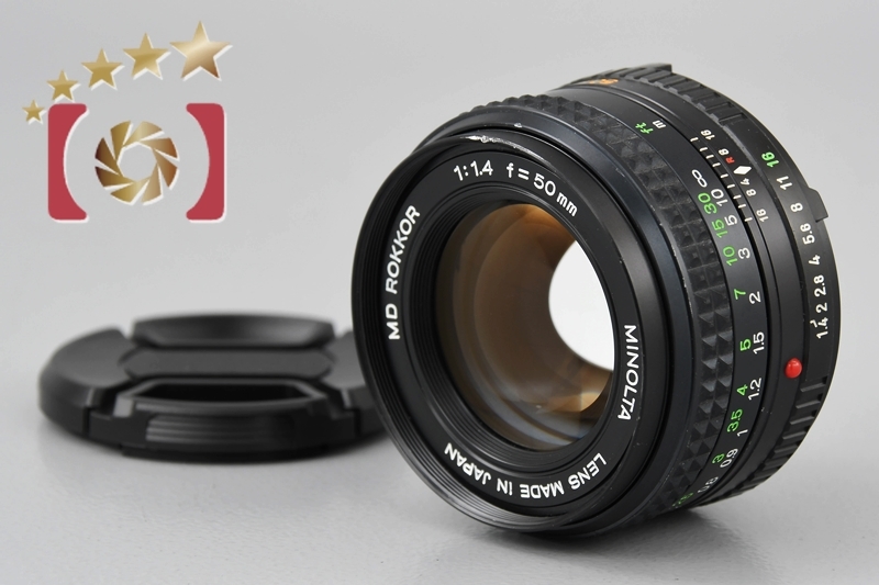 【中古】MINOLTA ミノルタ MD ROKKOR 50mm f/1.4_画像1