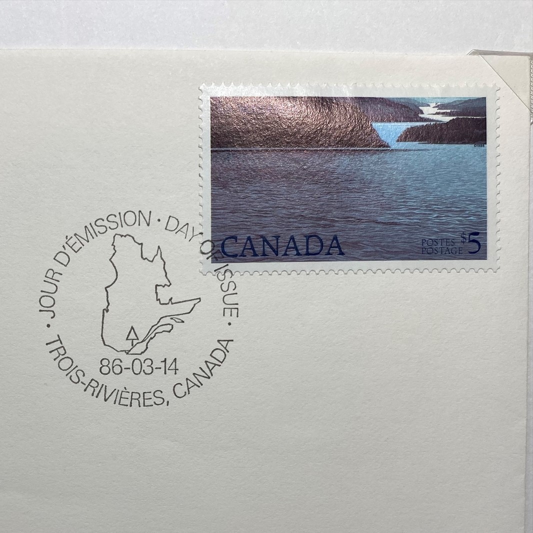 ◇◆ 公式FDCコレクション ◆◇ FDC カナダ 国立公園切手 専用台紙付き 収集家放出品 8080_画像3