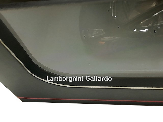 【新品 アウトレット品】京商★1/64 Lamborghini Gallardo BLACK★ランボルギーニ ガヤルド ミニカー 黒の画像4