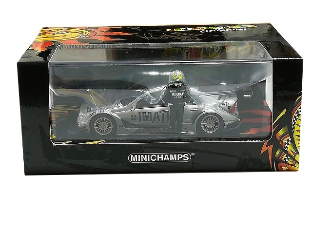 【新品 アウトレット品】京商 MINICHAMPS MERCEDESBENZ DTM ROSSI TEST 2006【1/43】★メルセデス ベンツ ロッシ ミニカー ダイキャスト_画像1