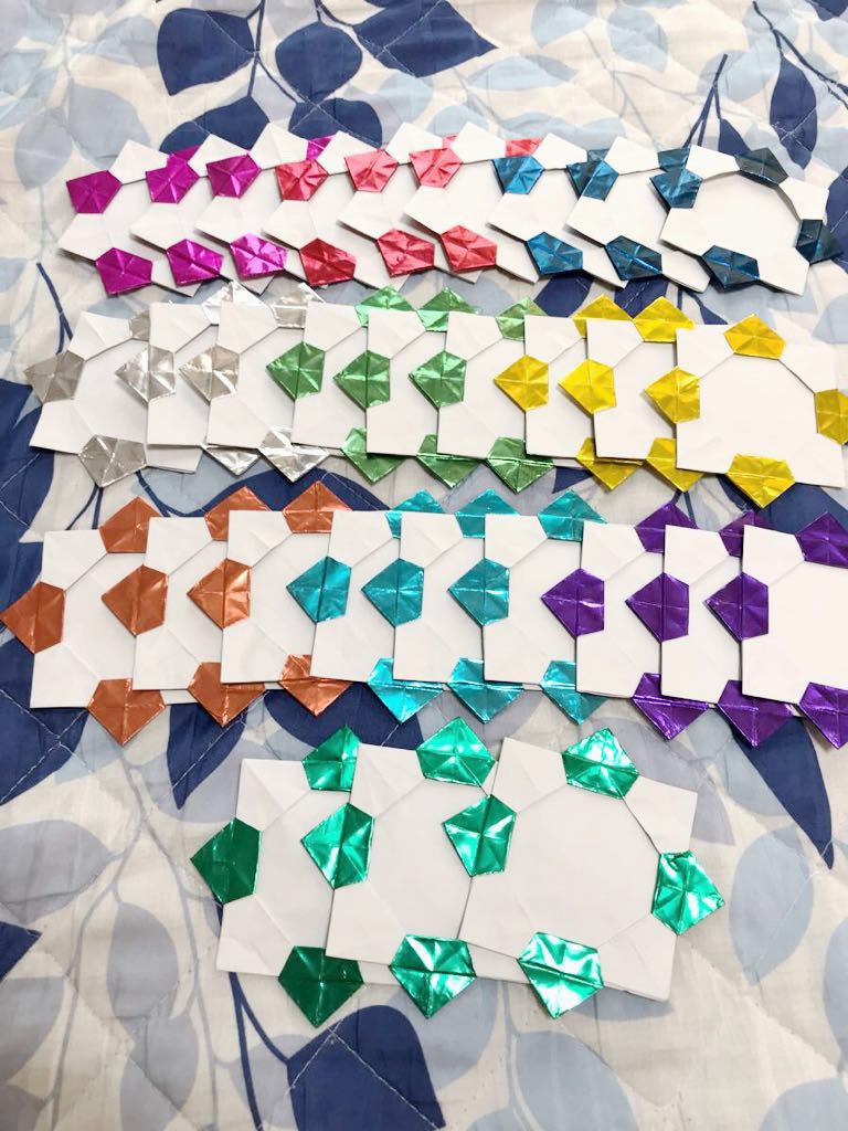  hand made * origami * medal * Kirakira *30 sheets * lovely 