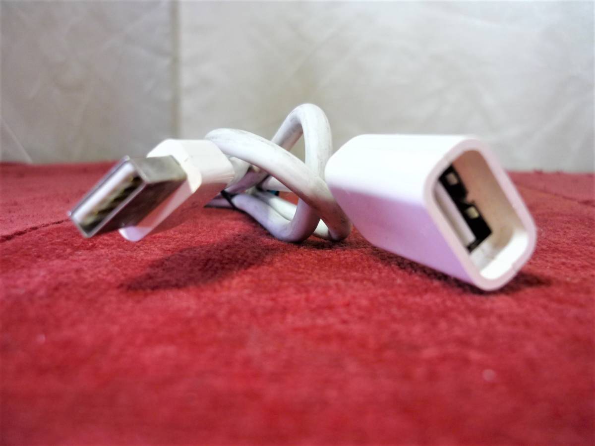 Apple アップル　純正　USB延長ケーブル　1m　接続動作確認済み　　G13_画像2