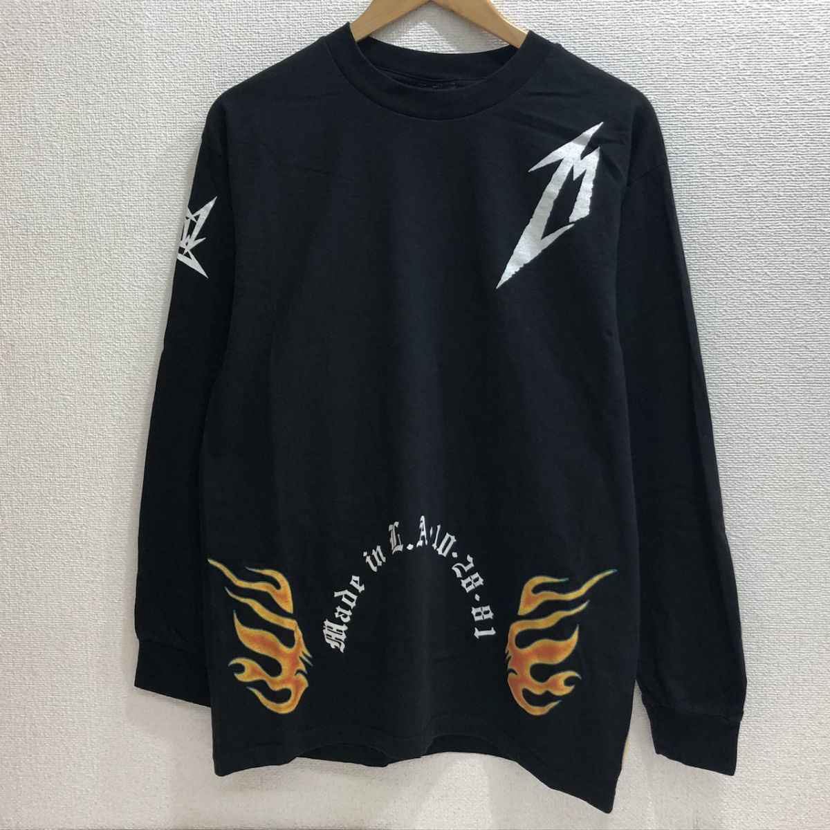 Giant METALLICA メタリカ SAN FRANCISCO 15 YEARS LS TEE ブラック L