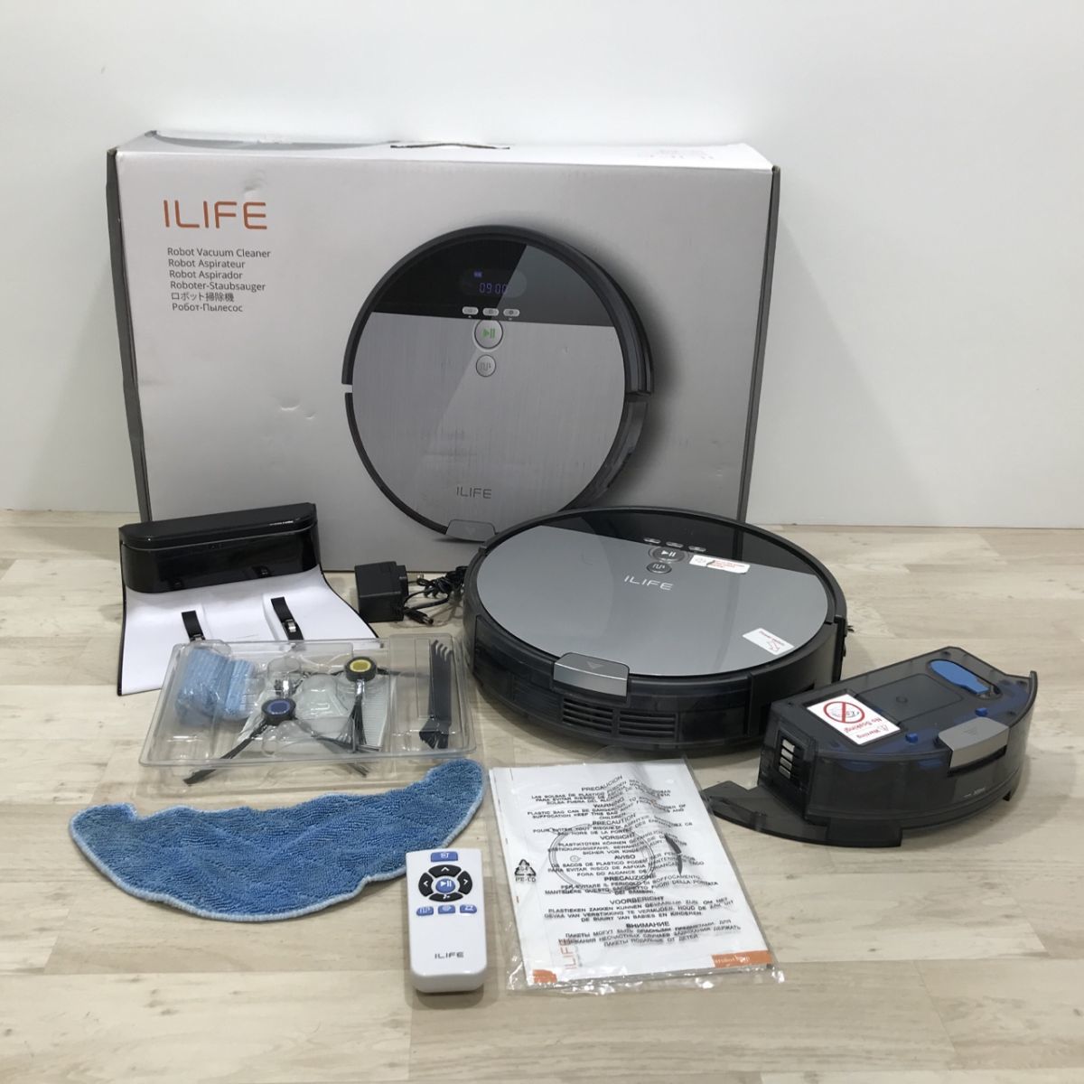 ヤフオク! - ILIFE アイライフ ロボット掃除機 V8s から拭き