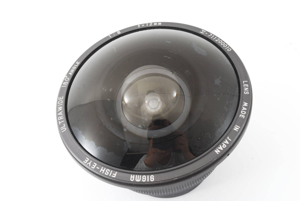 ★☆希少 シグマ FISHEYE 180°ANGLE F8 12mm ニコン用☆★_画像10