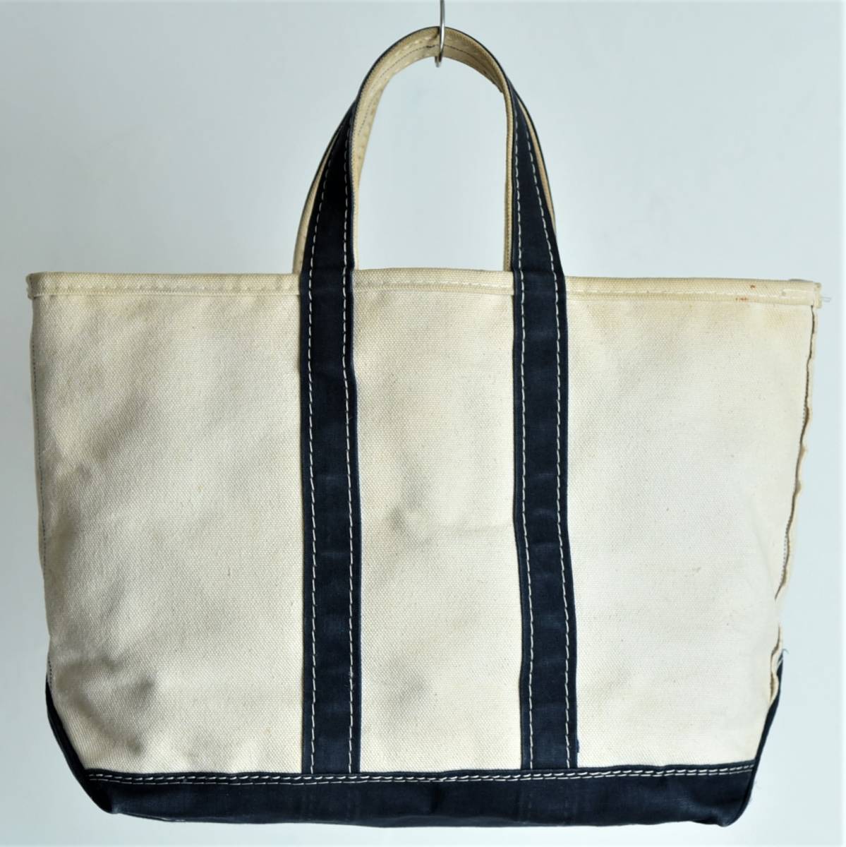 80s L.L. Bean BOAT AND TOTE 2色タグ - バッグ