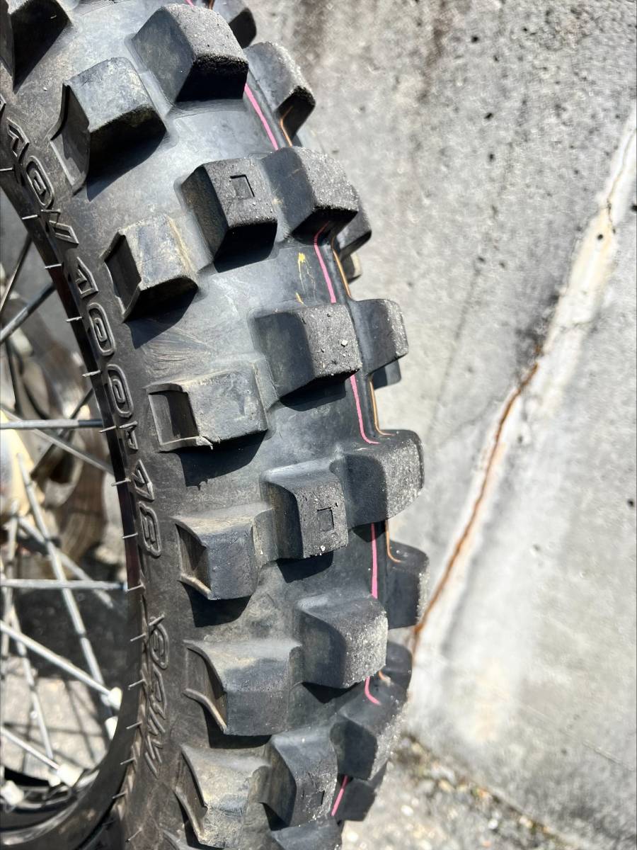 中古車 始動良好 KTM125EXC SIXDAYS 書類有 室内保管 エンデューロ オフロード モトクロス 林道 バイク_画像8