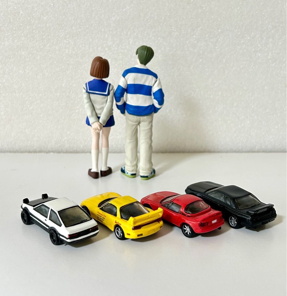 頭文字D イニシャルD ミニカー4台&フィギュア2体セット トレノ 頭文字D イニシャルD ミニカー4台&フィギュア2体セット トレノ