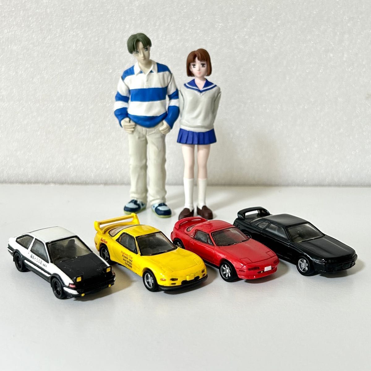 頭文字D イニシャルD ミニカー4台&フィギュア2体セット トレノ 頭文字D イニシャルD ミニカー4台&フィギュア2体セット トレノ