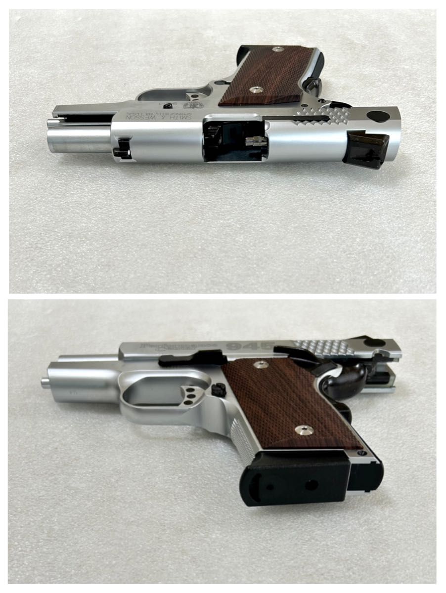 絶版・美品 KSC S&W M945 コンパクト ABS ステンレスシルバー 絶版・美品 KSC S&W M945 コンパクト ABS ステンレスシルバー