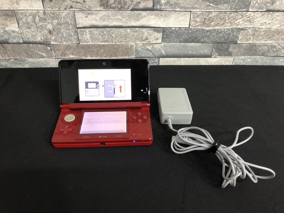 任天堂/ニンテンドー Nintendo 3DS 本体 CTR-001 メタリックレッド