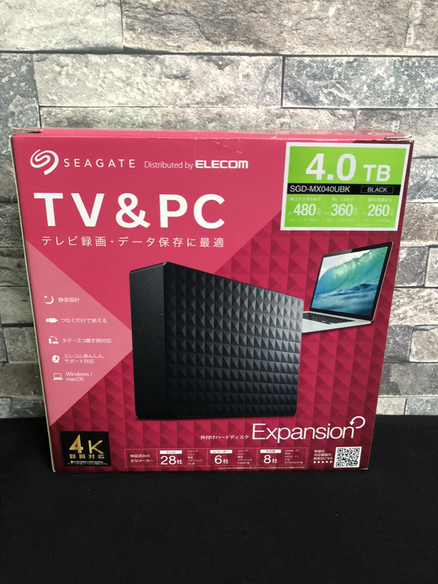 ☆美品☆SEAGATE/シーゲート 外付けHDD Expansion SRD0NF2 SGD
