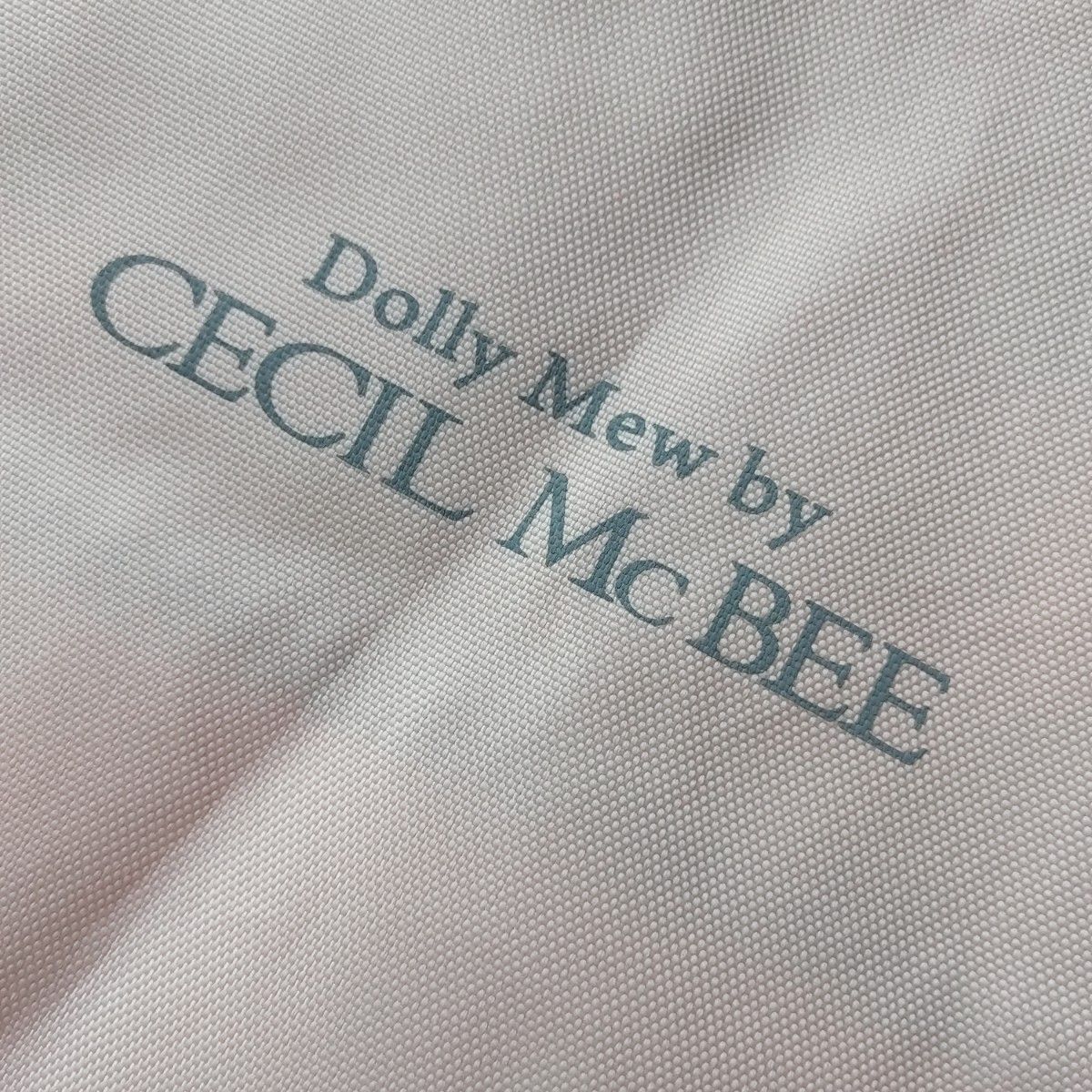 CECIL Mc BEE セシルマクビー エコバッグ トートバッグ ピンク 