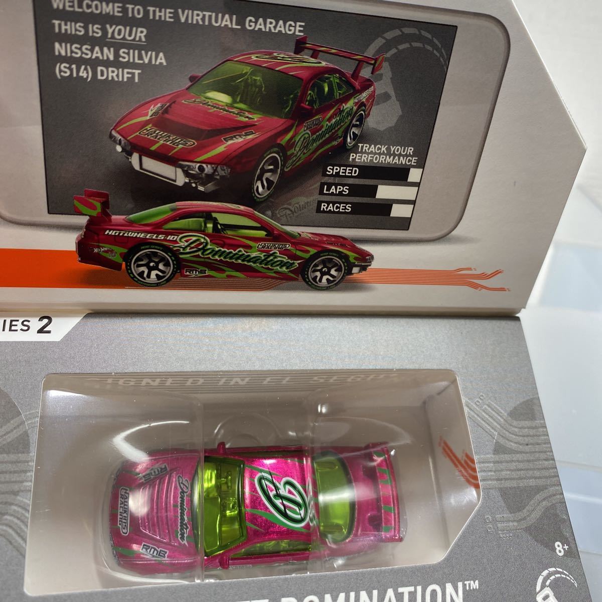 Hot Wheels ホットウィール id NISSAN SILVIA (S14) DRIFT ニッサン シルビア ドリフト_画像2