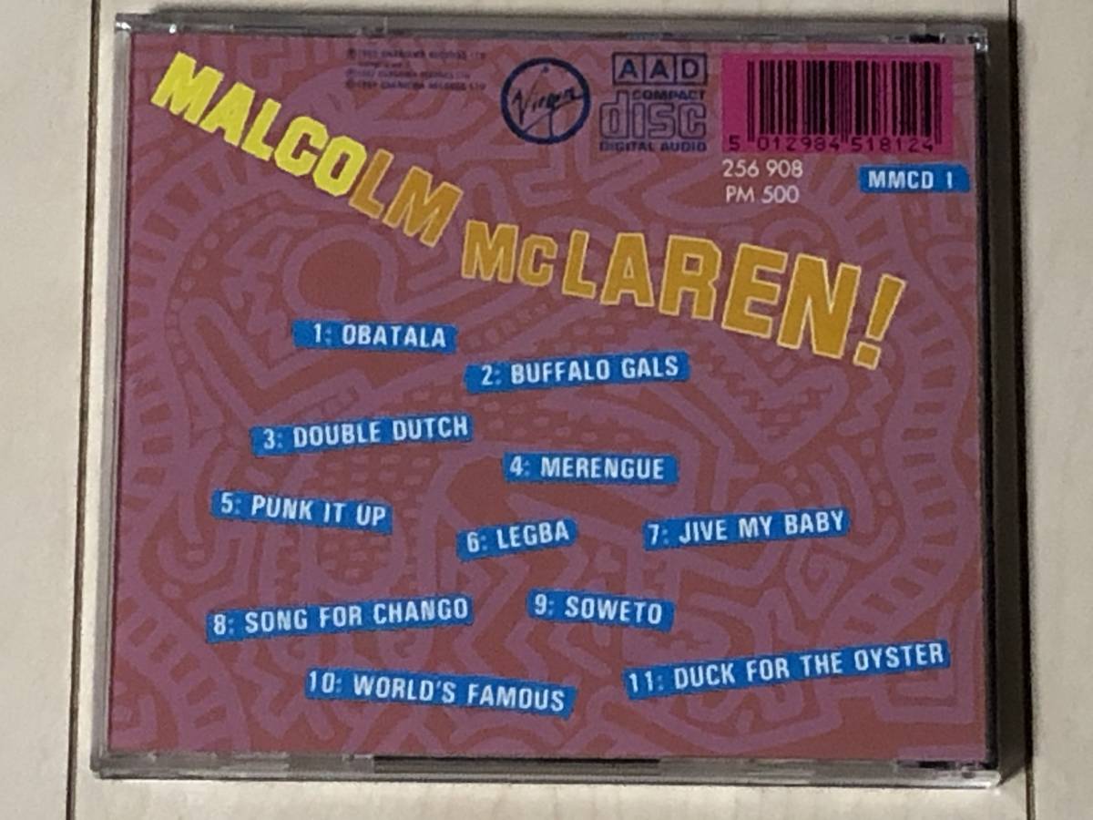 Malcolm McLaren マルコム・マクラーレン / Duck Rock  Trevor Horn