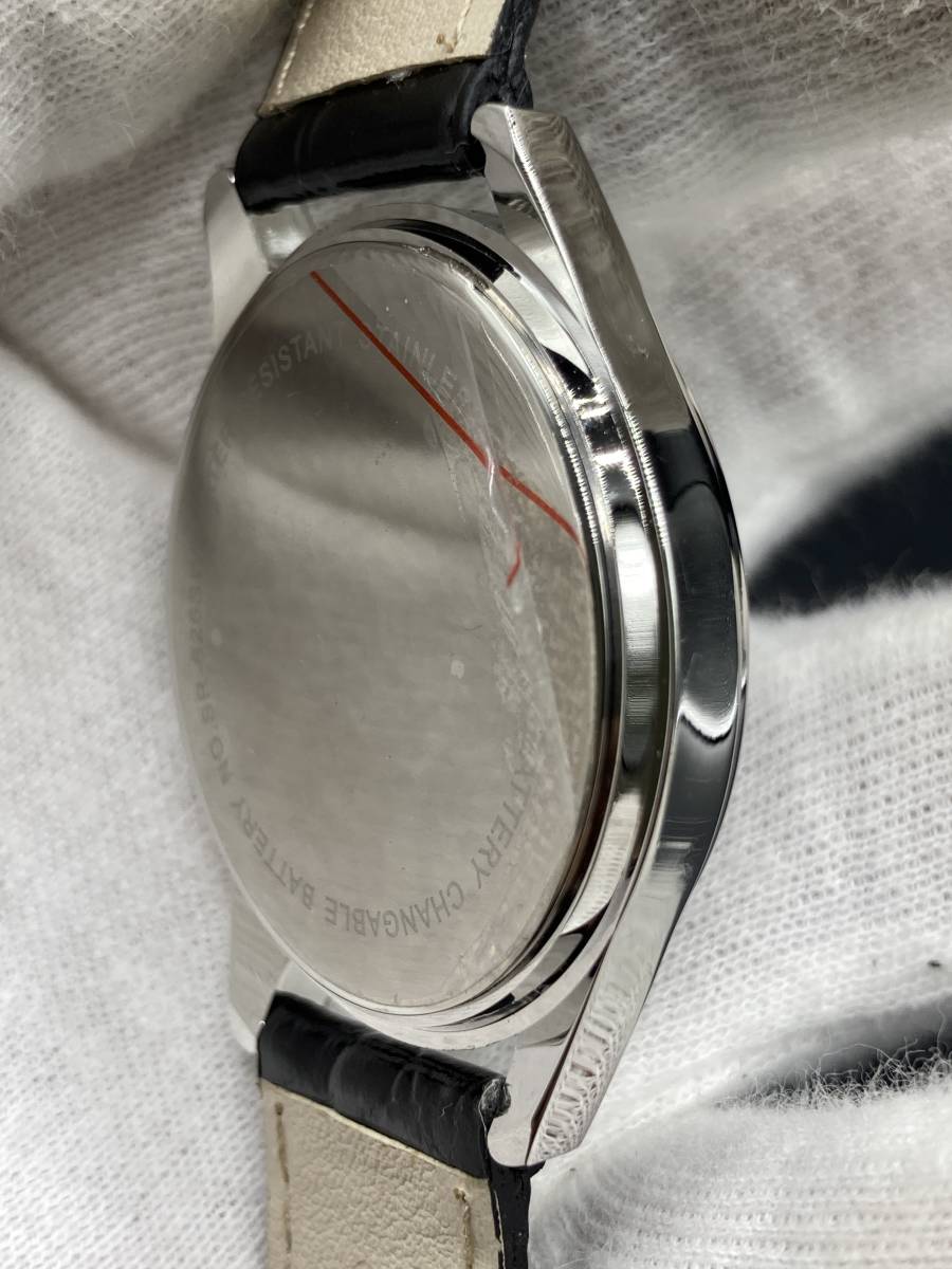 【634】Polaris メンズ腕時計 稼働品_画像4