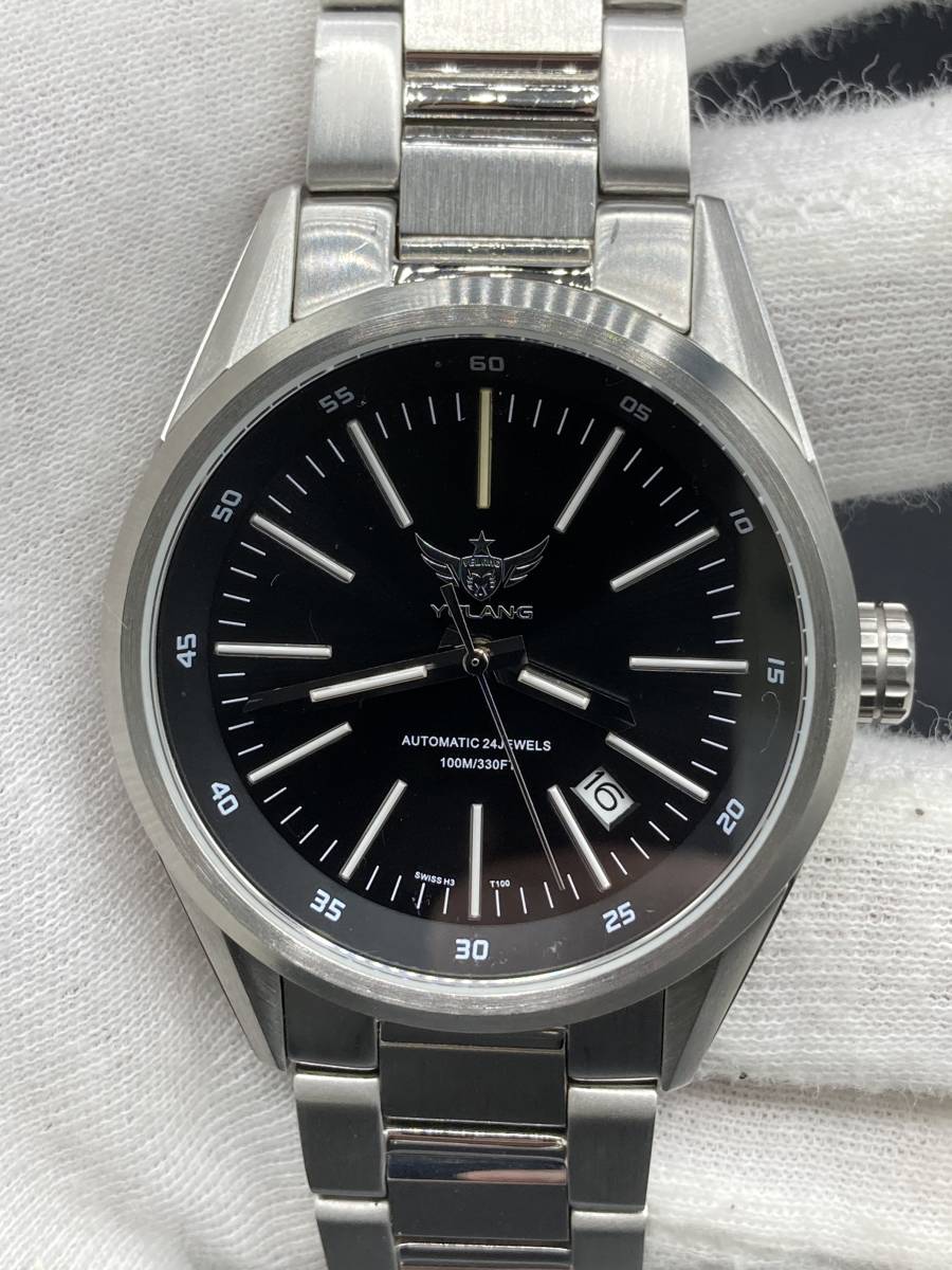割引価格 【1150】YELANG V 1017.X 100メートル防水 自動機械式 腕時計