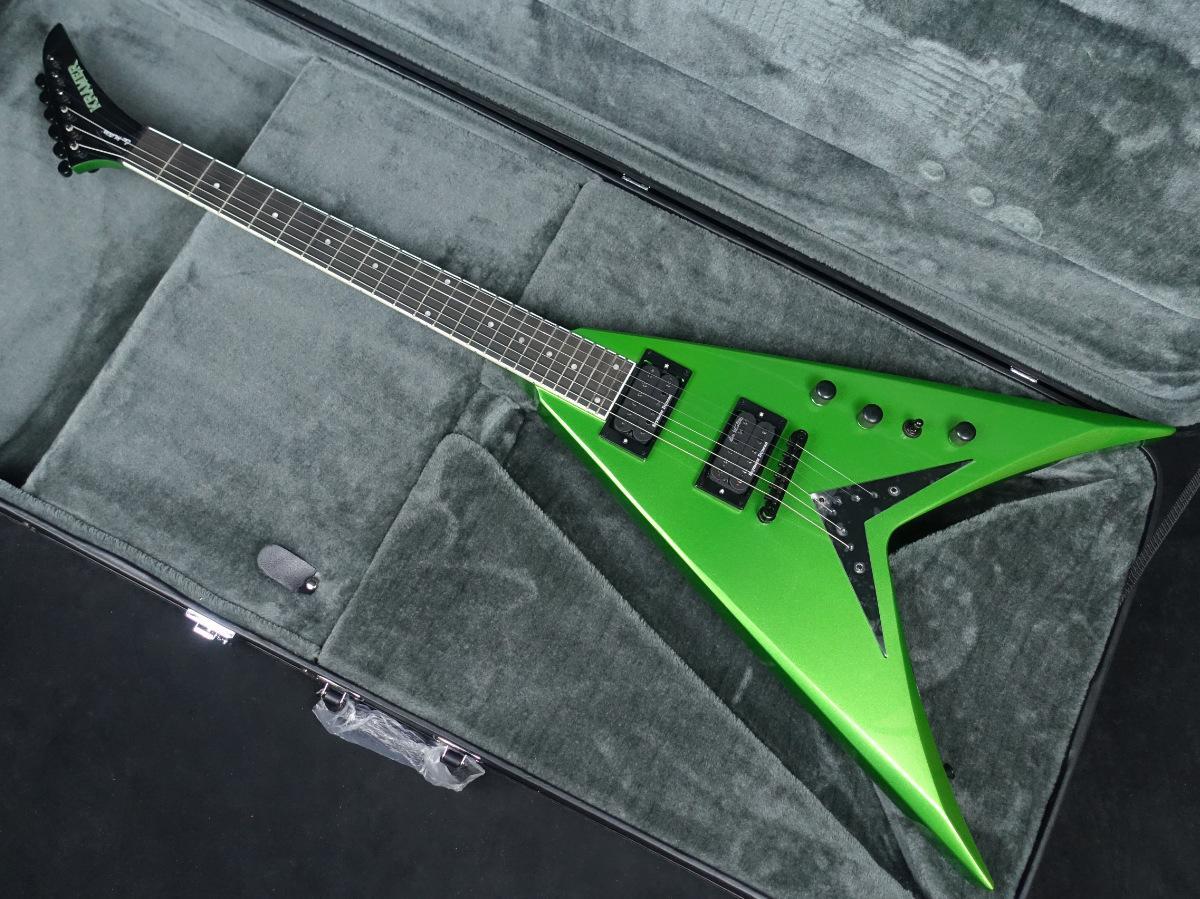 KRAMER <k Ray ma-> Dave Mustaine Vanguard Rust In Peace Alien Tech Green