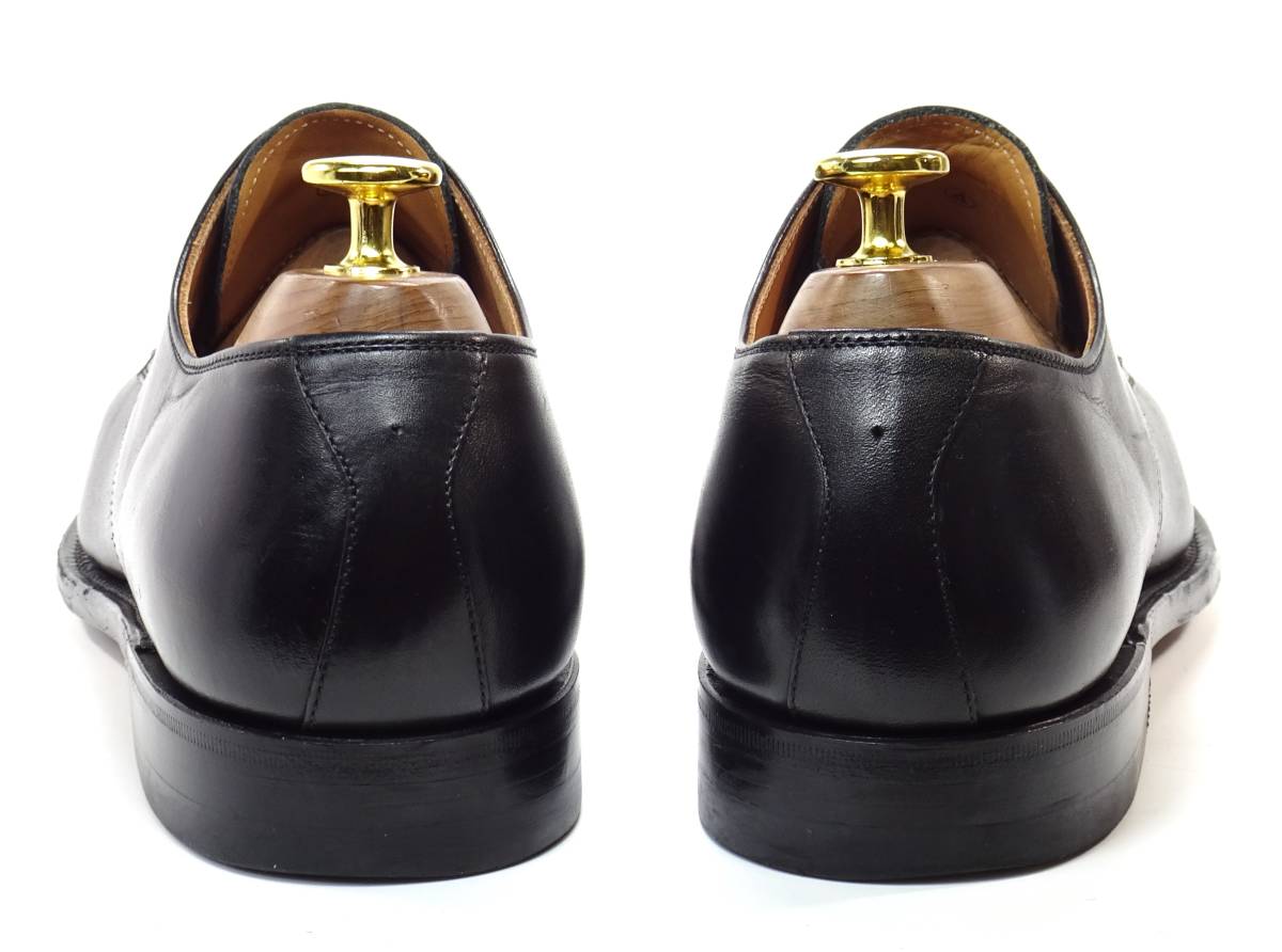 即決 SCOTCH GRAIN 25.0cm スワールトゥ スコッチグレイン メンズ 黒 ブラック 本革 ビジネス 本皮 革靴 ドレスシューズ 紳士靴 通勤 会社_画像4