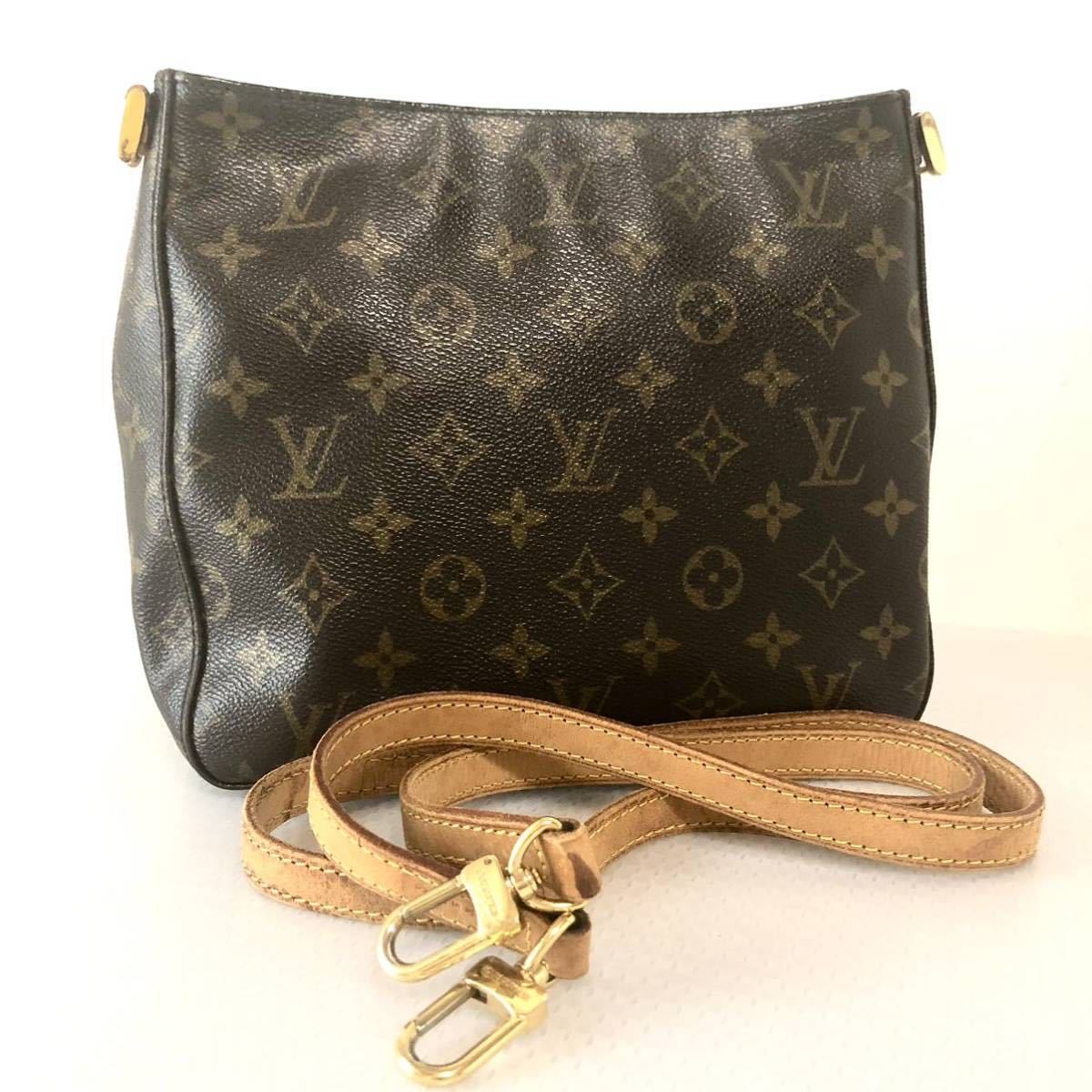 美品 LOUIS VUITTON ルイヴィトン モノグラム ルーピングMM ショルダー