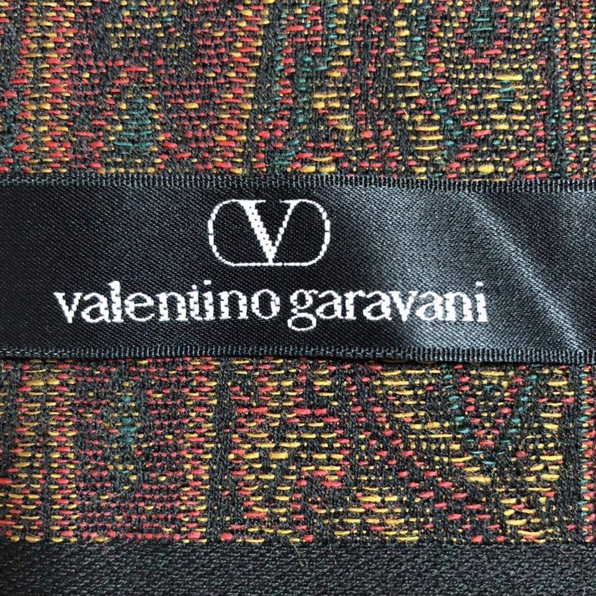 ■美品■valentino garavani ヴァレンティノガラヴァーニ　大判ストール　ウール100% ペイズリー　ブラウン系_画像5