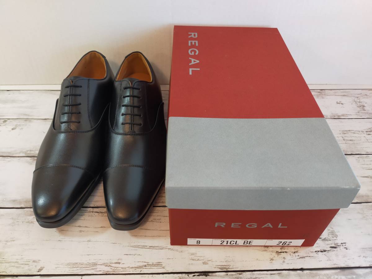 ☆REGAL 21CL ブラック 26.0 新品未使用 日本製 革靴 リーガル メンズ ビジネスシューズ 参考定価29,700円_画像10