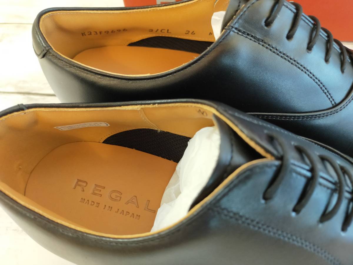 ☆REGAL 21CL ブラック 26.0 新品未使用 日本製 革靴 リーガル メンズ ビジネスシューズ 参考定価29,700円_画像6