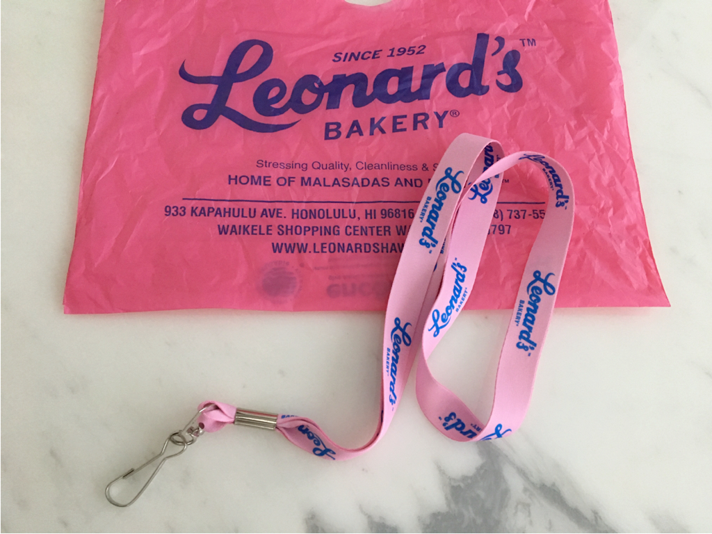  новый товар Rena -z Rena -z беж ka Lee Гаваи ограничение в Японии не продается ремешок на шею Leonard\'s BAKERY ремешок lanyard розовый цвет malasada