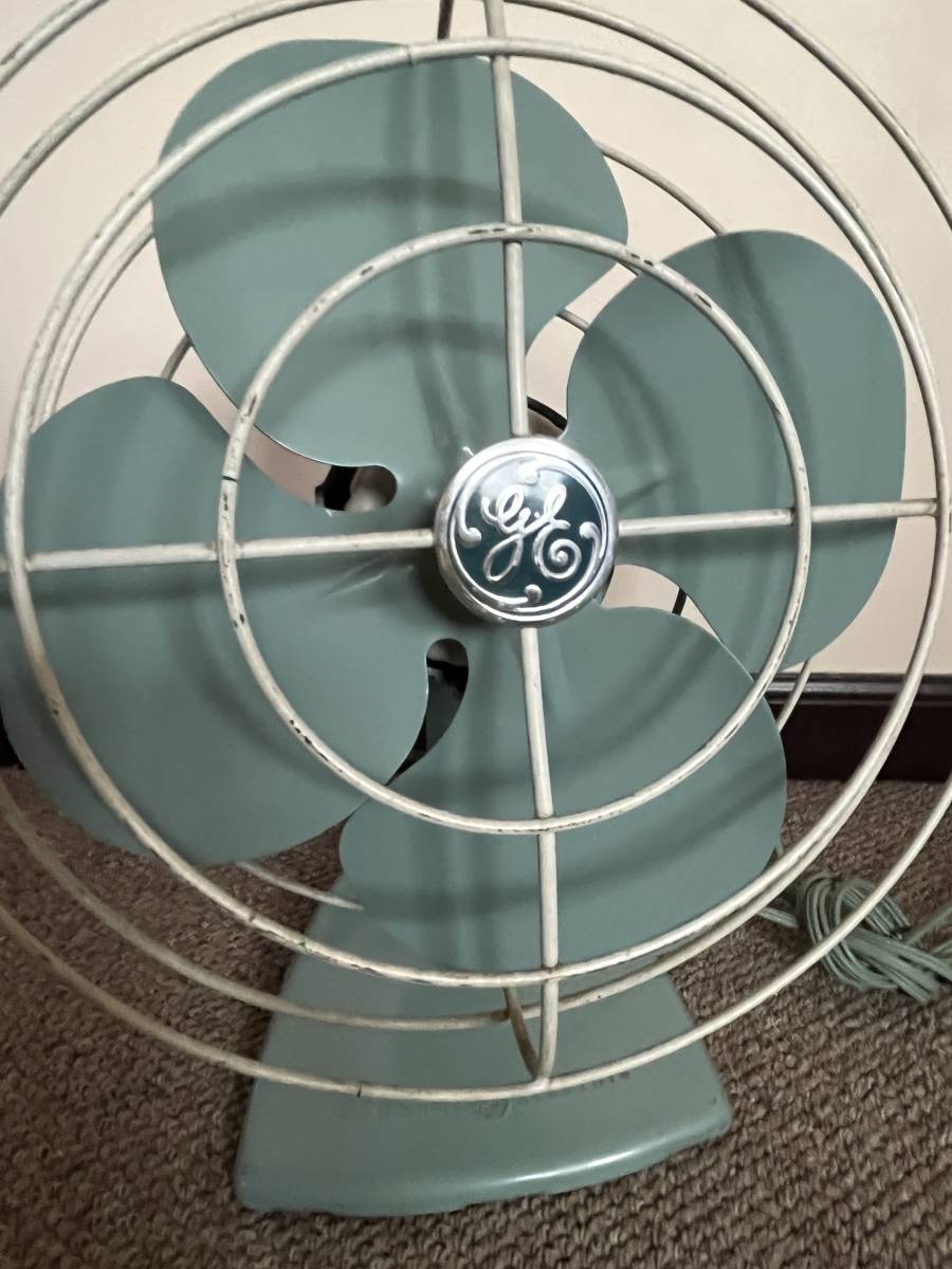 10500円 GE アメリカ ビンテージ アンティーク 扇風機 首振り 10500円 GE アメリカ ビンテージ アンティーク 扇風機 首振り