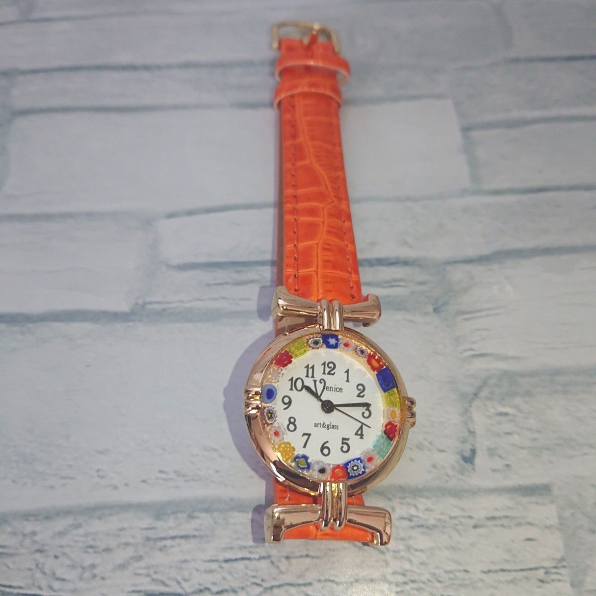 ベネチアングラス腕時計