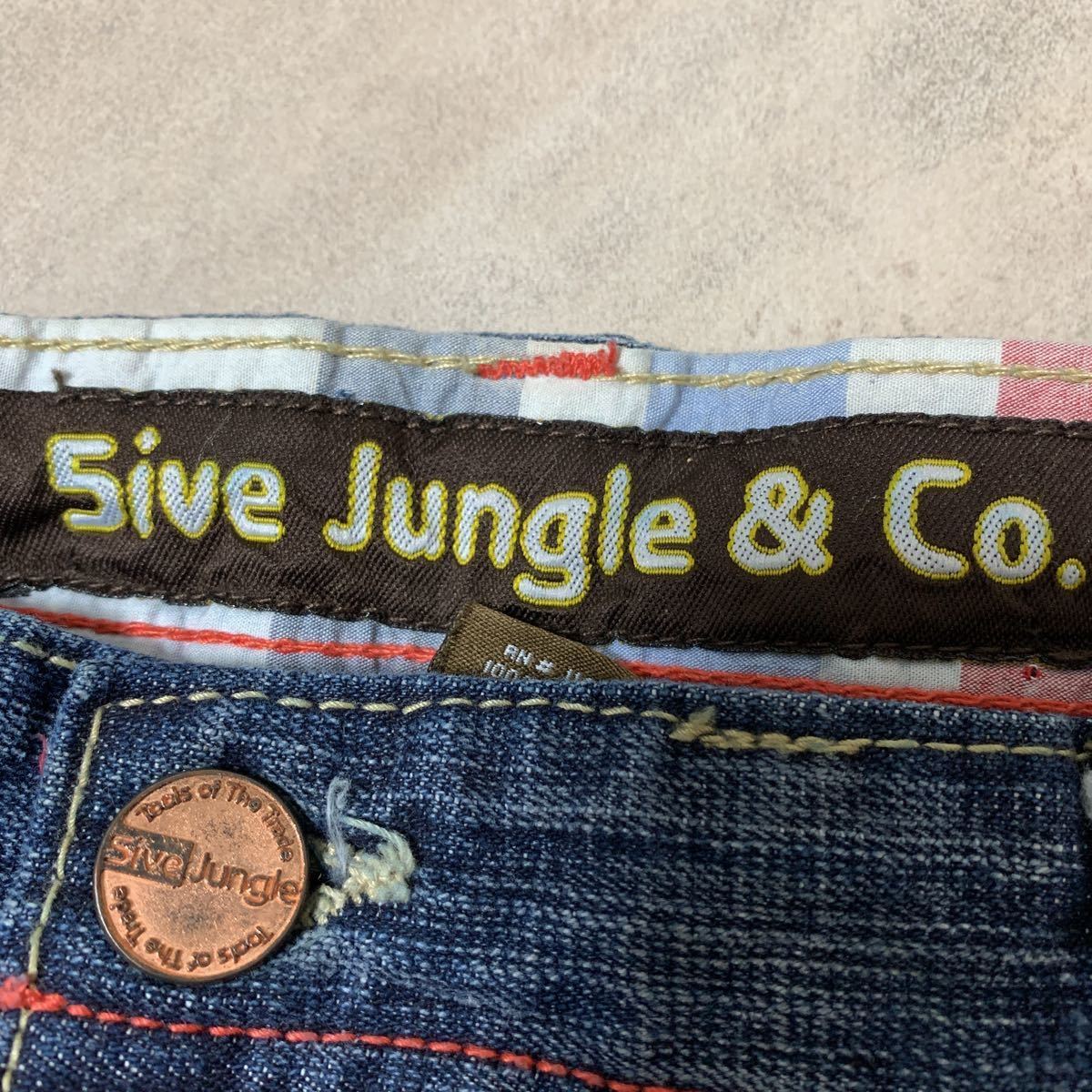 ヤフオク! - 【豪華 刺繍 ワッペン】5ive Jungle & Co....