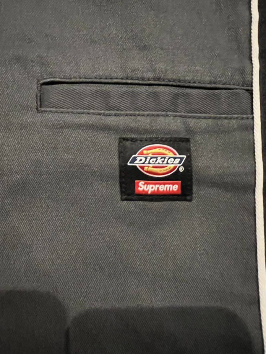 新品未使用未着用】Supreme Dickies Stripe 874 Work Pant Charcoal