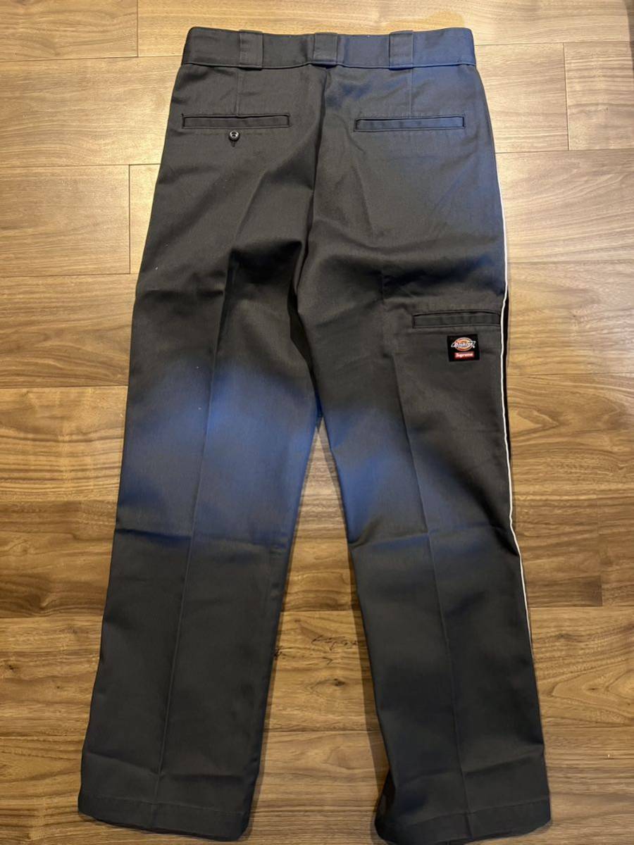 新品未使用未着用】Supreme Dickies Stripe 874 Work Pant Charcoal
