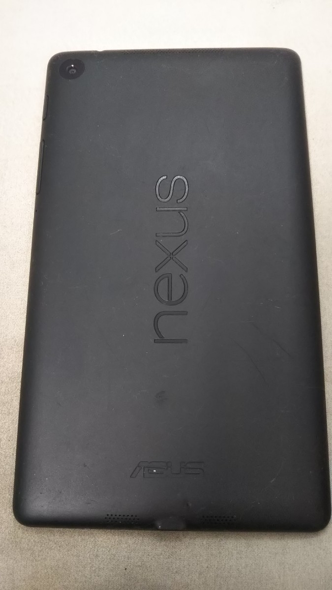 HK1424 ASUS nexus 7 型番不明 16GB エイスース Android タブレット 簡易動作確認＆簡易清掃＆初期化OK 判定〇 送料無料 現状品