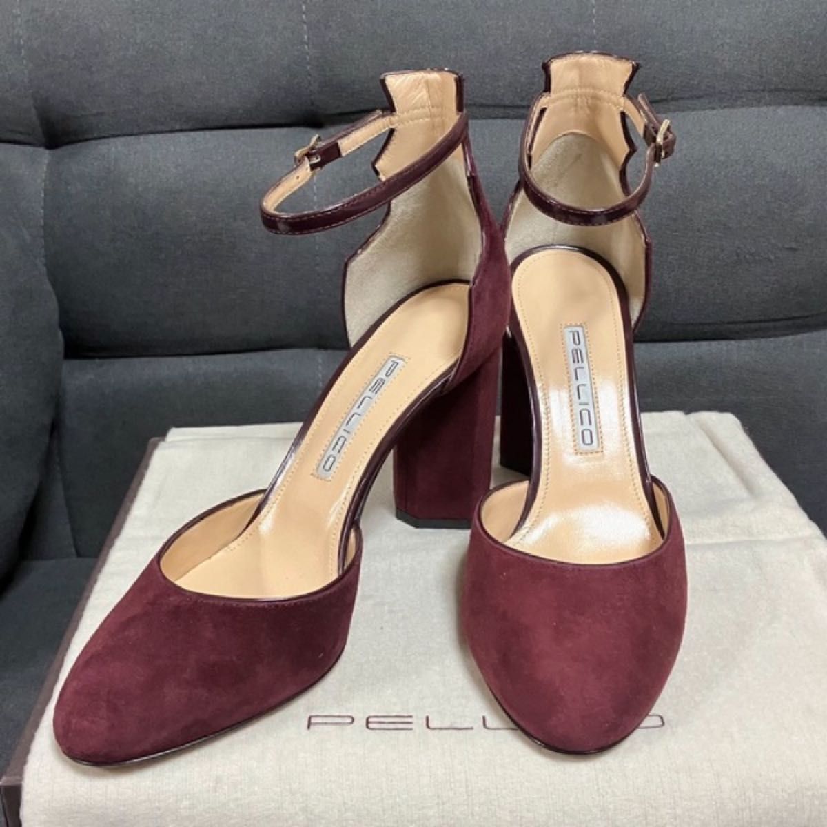 PELLICO ペリーコ パンプス サンダルスエード ROSA 90  35.5