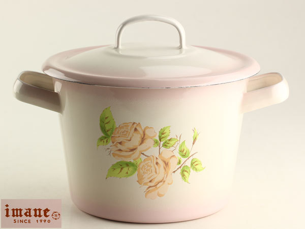 洋食器 imane イマン ホーロー鍋 G0314(洋食器)|売買された