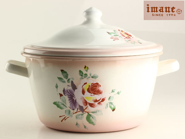 洋食器 imane イマン ホーロー鍋 G0315(洋食器)|売買された