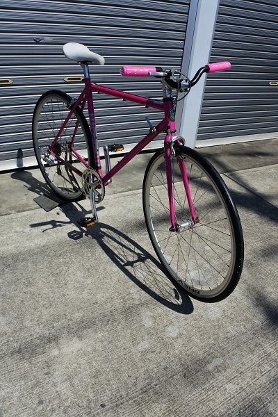 ピンクのロード!【Masi CafeRacer UNO(マジィ・カフェレーサー ピンクのロード!【Masi CafeRacer UNO(マジィ・カフェレーサー
