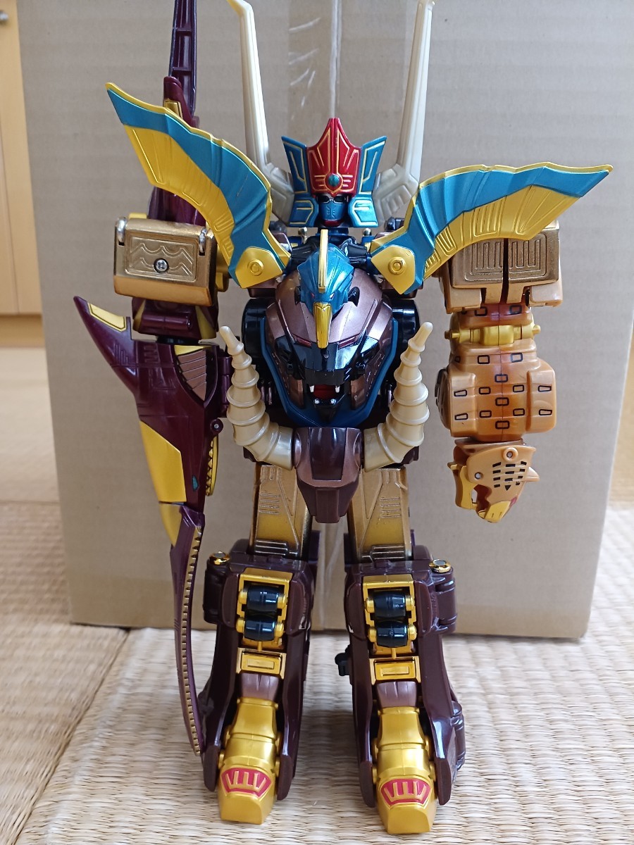破損無し 美品 DX超合金百獣合体 ガオゴッド 百獣戦隊ガオレンジャー