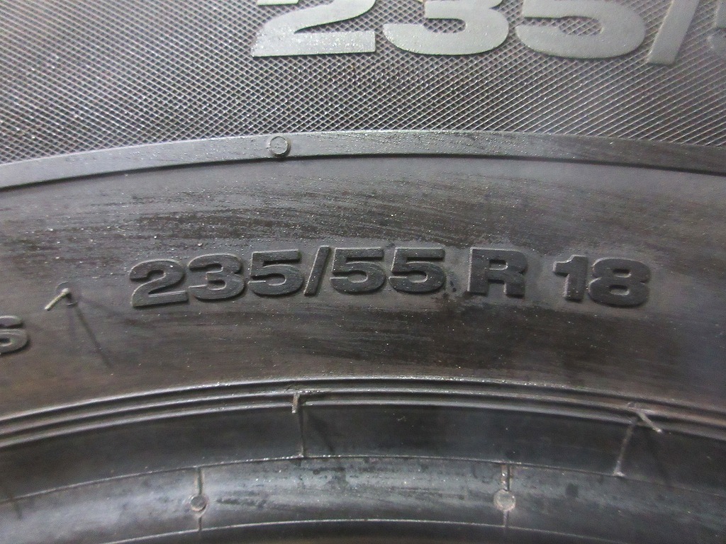 Continental ContiPremiumContact 2 235/55R18 2本 No.3497上 オンロード 夏タイヤ 80～90％残溝の画像7