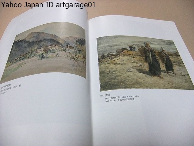 ヤフオク 浅井忠展 佐倉学 初期から晩年までの代表的な油