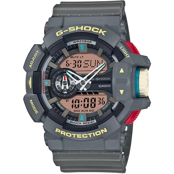 定期入れの GA-400PC-8AJF カシオ正規保証付き★G-SHOCK セール!★新品 送料無料 ヴィンテージカラー タグ付き メンズ腕時計 デジタル 針 グレー その他 定期入れの GA-400PC-8AJF カシオ正規保証付き★G-SHOCK セール!★新品 送料無料 ヴィンテージカラー タグ付き メンズ腕時計 デジタル 針 グレー その他