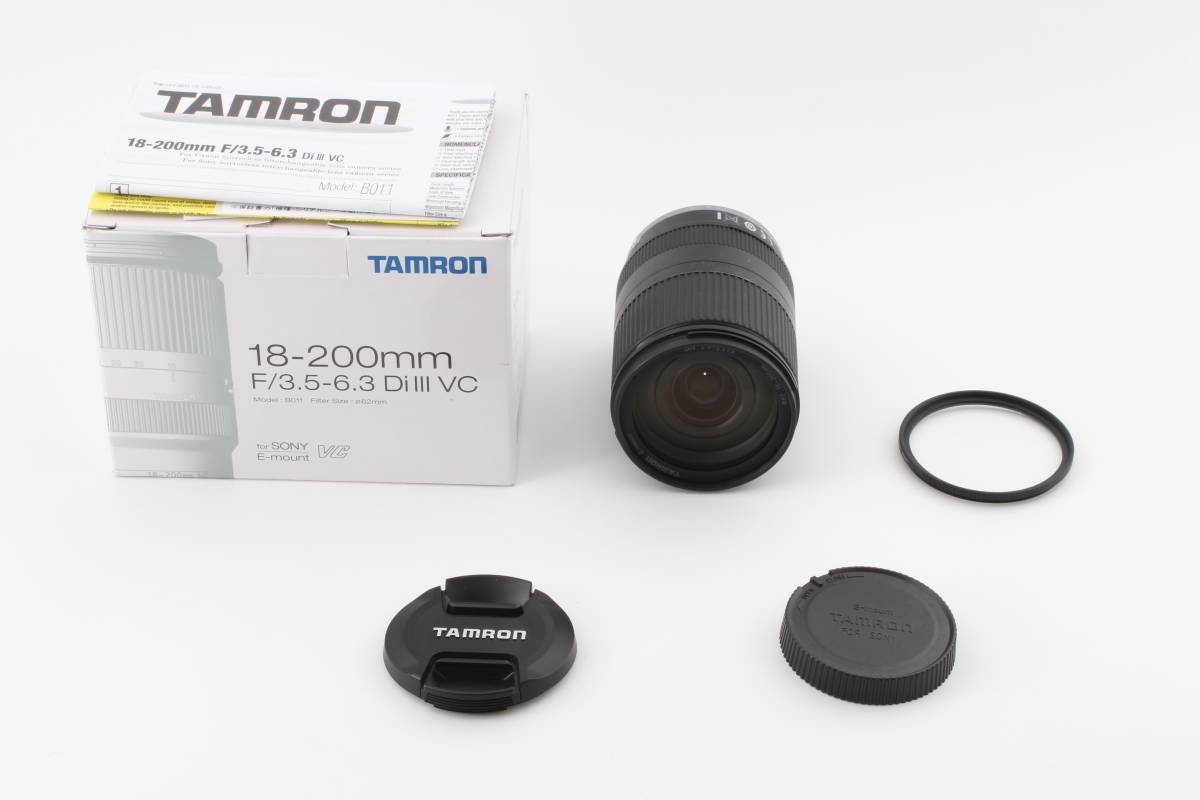 6010 TAMRON 高倍率ズームレンズ 18-200mm F3.5-6.3 DiIII VC ソニーE