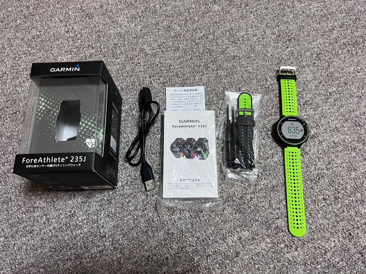 GARMIN ForeAthlete 235J ガーミン ランニングウォッチ | www