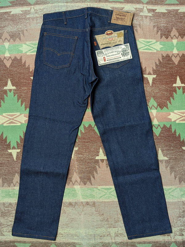 デッドストック【リーバイス 20505-0217】80s Denim Jeans 80年代 デニム パンツ ジーンズ W36 42 TALON 505 アメリカ製 ビンテージ 70s90s_画像3