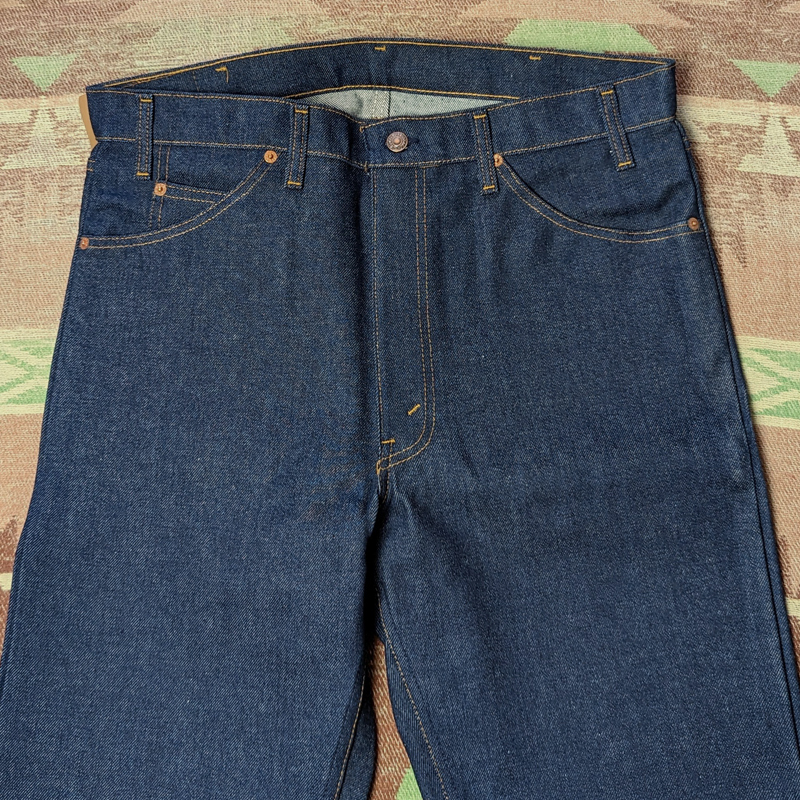 デッドストック【リーバイス 20505-0217】80s Denim Jeans 80年代 デニム パンツ ジーンズ W36 42 TALON 505 アメリカ製 ビンテージ 70s90s_画像4