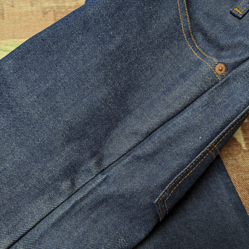 デッドストック【リーバイス 20505-0217】80s Denim Jeans 80年代 デニム パンツ ジーンズ W36 42 TALON 505 アメリカ製 ビンテージ 70s90s_画像10